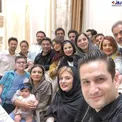 دورهمی بازیگران و عوامل سریال دلدادگان+عکس