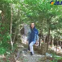 طبیعت گردی خانم بازیگر مشهور + عکس