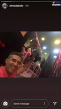 کار عجیب و غریب احمدرضا عابدزاده با یک نوزاد/عکس