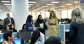 عكس/ ديدار همسر ترامپ با زنان عربستانی