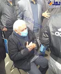 پدر مهرداد میناوند در مراسم خاکسپاری پسرش+عکس