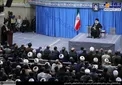 تصویری از دیدار امروز مردم آذربایجان شرقی با رهبر انقلاب