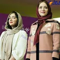 شیطنت هانیه توسلی در اکران خصوصی یک فیلم+ عکس
