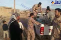 امداد رسانی نیروهای سپاه پاسداران در مناطق روستایی زلزله زده/عکس