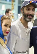 تیپ جالب طنزپرداز مشهور و همسرش+عکس