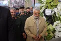 عکس/ حضور حاج قاسم در مراسم شهید محسن حججی