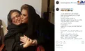 بوسه نسرین مقانلو بر صورت بازیگر مشهور/ عکس