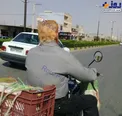 عکس/ موتورسواری ترامپ در خیابان‌های ایران!