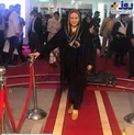 تیپ متفاوت بهاره رهنما در نمایشگاه کار+عکس