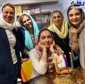 جشن تولد 41 سالگی هانیه توسلی در سالن ورزشی/عکس