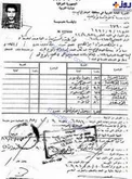 کارنامه درسی ابوبکر بغدادی + عکس