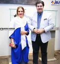 عکس/سالار عقیلی در کنار همسر هنرمندش