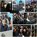 حضور مقامات کشوری در مراسم تشییع شهید حججی/عکس