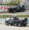 عکس/پاترول 6چرخ در ایران