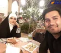 عکسی دیده نشده از مجری مشهور و همسرش+ عکس