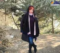 تیپ دیده نشده بازیگر زن تلویزیون با موهای قرمز+عکس