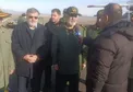عکس/ حضور سردار سلامی در مناطق زلزله‌زده خوی