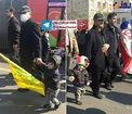 عکس/ فرمانده کل سپاه در راهپیمایی 22 بهمن امروز