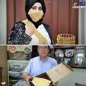 عکس/ ماسک طلا برای عروس خانم‌ها به بازار آمد!