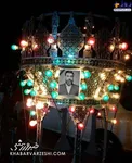 بچه محل‌ها برای علی انصاریان حجله گذاشتند+عکس