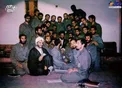 شهید سلیمانی و فرماندهان دفاع مقدس در کنار رهبر انقلاب +عکس
