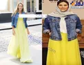 کپی برداری سحر دولتشاهی از لباس بارداری بازیگر آمریکایی+عکس
