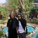 تیپ عجیب و متفاوت بهاره رهنما و دخترش+عکس