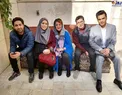 بازیگران دلدادگان در پشت صحنه این فیلم+عکس