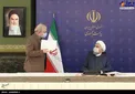 مراقبت های کرونایی رئیس جمهور و وزیر بهداشت+عکس