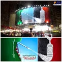 عکس/ دیوارنگاره جدید میدان ولیعصر (عج) با موضوع مقاومت مردم یمن