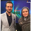 خانم بازیگر پس از جراحی لاغری درکنار مجری مشهور+عکس