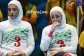 ‏اشک و ناراحتی زینب ملکی و زهرا نجاتی‌عارف+عکس