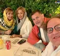 علی دایی و همسرش درکنار مستر تیستر و همسرش/عکس