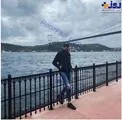 تیپ عجیب محسن افشانی لب ساحل مدیترانه! +عکس