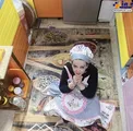 بهاره رهنما در آشپزخانه خانه اش+عکس