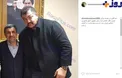 عکسی دیده نشده از بازیگر «شب‌های برره» با احمدی‌نژاد