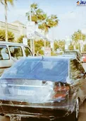 روکش عجیب و غریب یک خودرو در خیابان+عکس