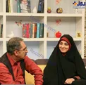 تفاوت سنی عجیب و زیاد زن و شوهر مجری+عکس