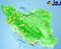 وضعیت جوی کشور+نقشه