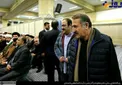 حضور مهران غفوريان در سخنراني امروز رهبر انقلاب +عكس