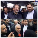 اسحاق جهانگیری و وزیر اقتصاد در راهپیمایی+عکس
