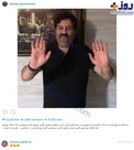 عکس/ واكنش اينستاگرامى جالب مهراب قاسمخانى به قهرمانى نيم فصل پرسپوليس