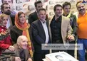 بازیگران در جشن تولد یوسف تیموری+عکس