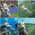 عکس/ شوخی جدید با کریس رونالدو
