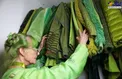 زنی که با رنگ به شهرت رسید+ عکس