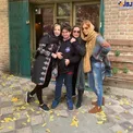تیپ متفاوت شقایق دهقان در کنار پسر و خواهرهایش+عکس