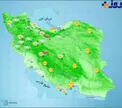 وضعیت آب وهوای تهران و شهرستان + نقشه