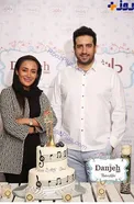 تیپ خاص خانم بازیگر در جشن تولد خواننده مشهور+عکس