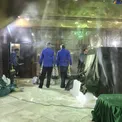 عکس/ آماده سازی محل دفن آیت الله هاشمی درحرم مطهر امام (ره)