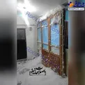 یک خانه در خلخال در پی بارش برف شدید/عکس